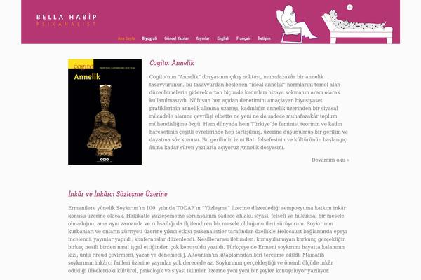 Slate theme site design template sample