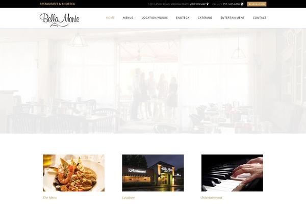 Chicago theme site design template sample