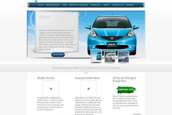 SimplePress theme site design template sample