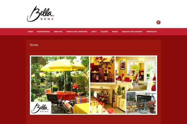 Restaurateur theme site design template sample