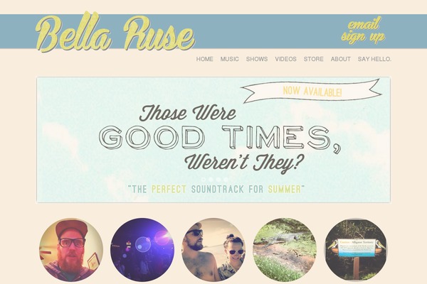 Site using ArtistDataPress plugin