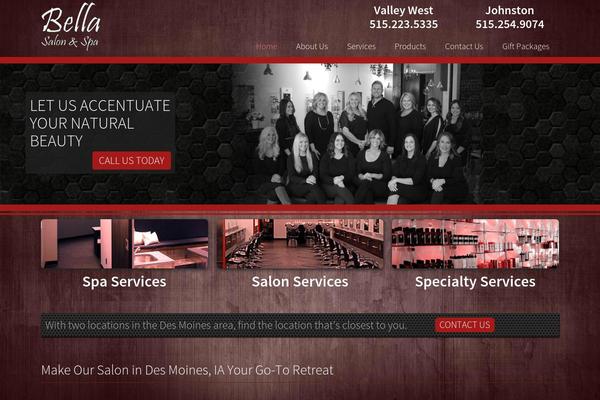 Glass theme site design template sample