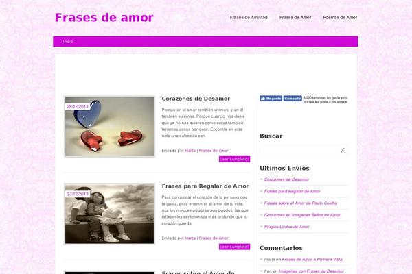 bellasfrasesdeamor.com site used Frasedeamor