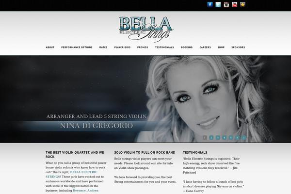 UT Srtange theme site design template sample