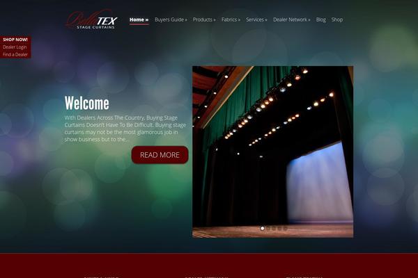 Site using CodeFlavors floating menu plugin