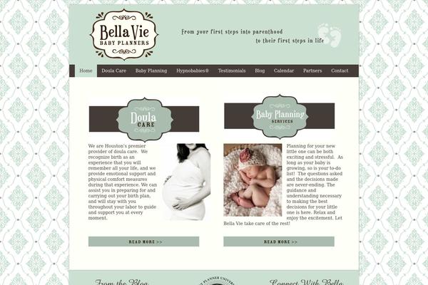 Genesis theme site design template sample