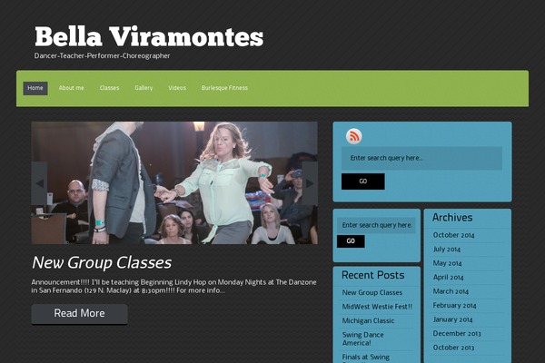 bellaviramontes.com site used Teal
