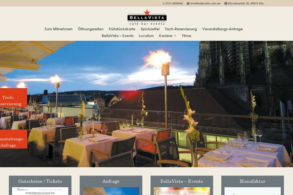Divi2 theme site design template sample