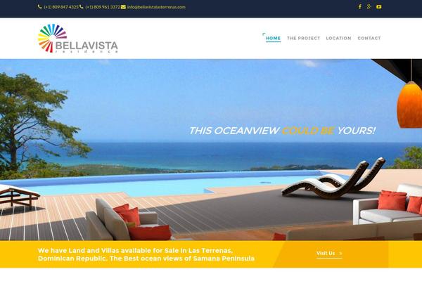 Structure theme site design template sample