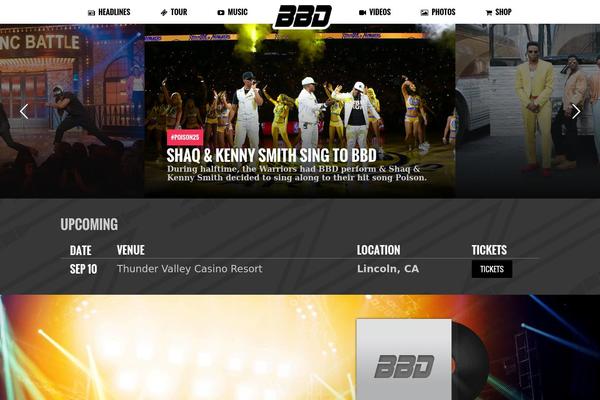 Jupiter theme site design template sample