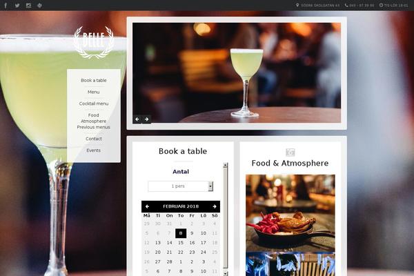 LemonChili theme site design template sample