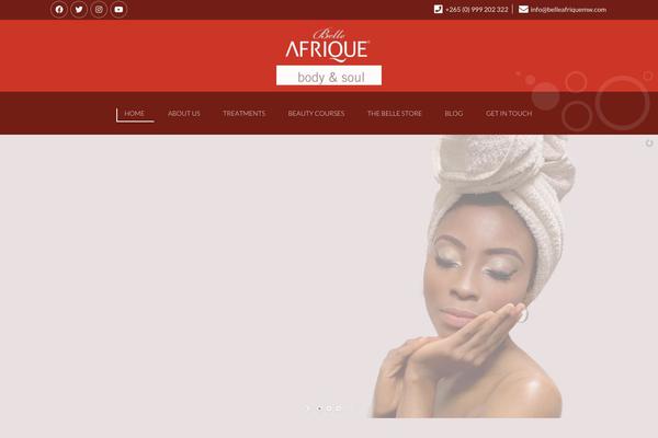 belleafriquemw.com site used Spa Lab