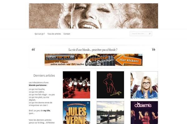 Evolution theme site design template sample