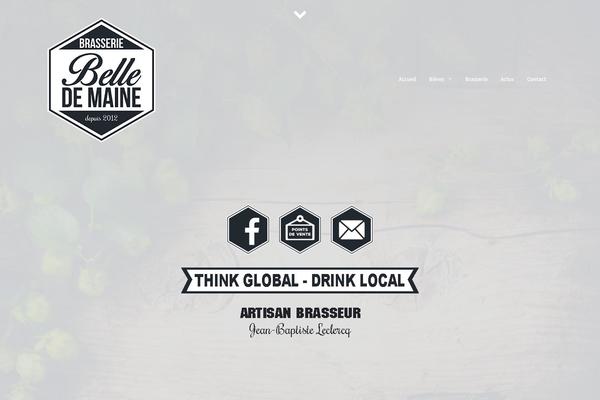 Aspiration theme site design template sample
