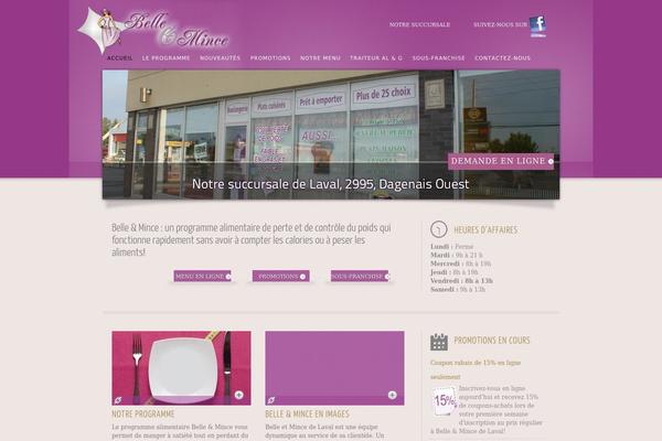 Legourmet theme site design template sample