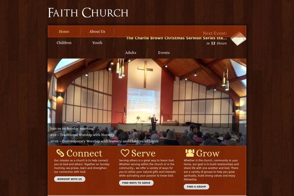 Born theme site design template sample