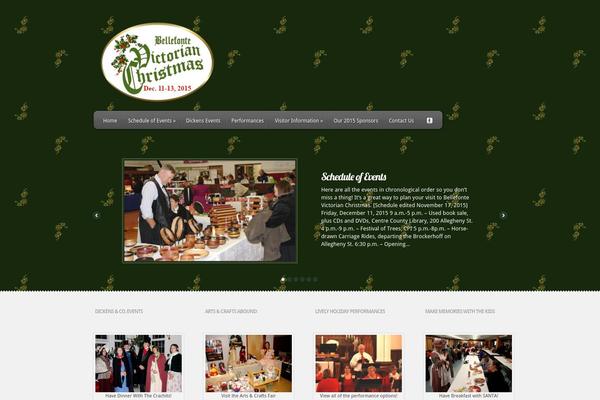 Feather theme site design template sample
