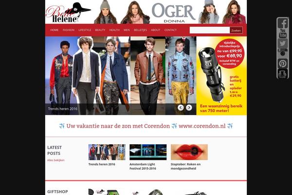Yasmin theme site design template sample