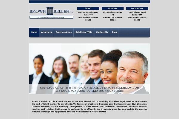 Discovery theme site design template sample