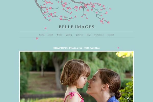 Prophoto4 theme site design template sample