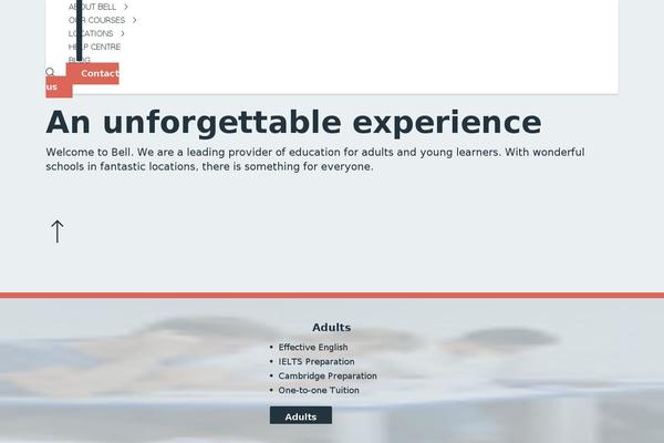 bellenglish.com site used Bell-english