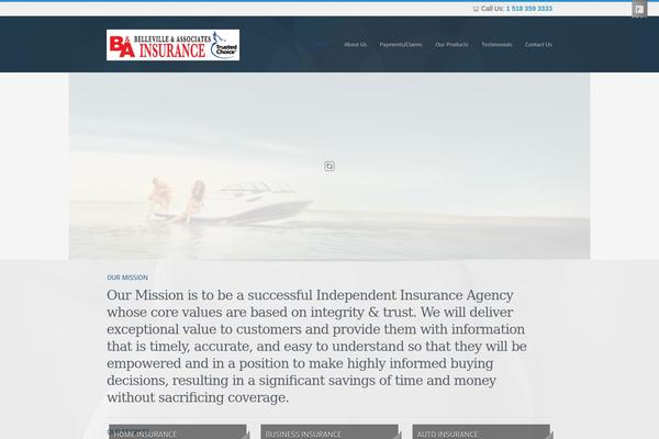 Progressio theme site design template sample