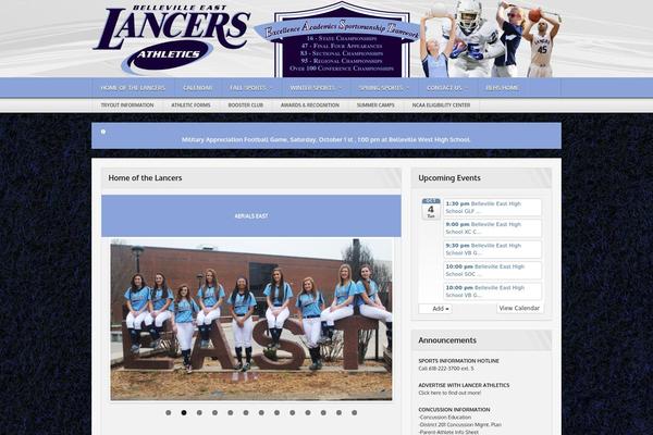 Sportimo theme site design template sample