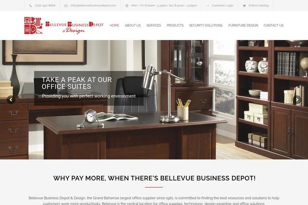 Renovate theme site design template sample