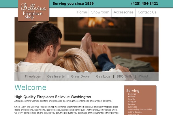 Bellevue theme site design template sample