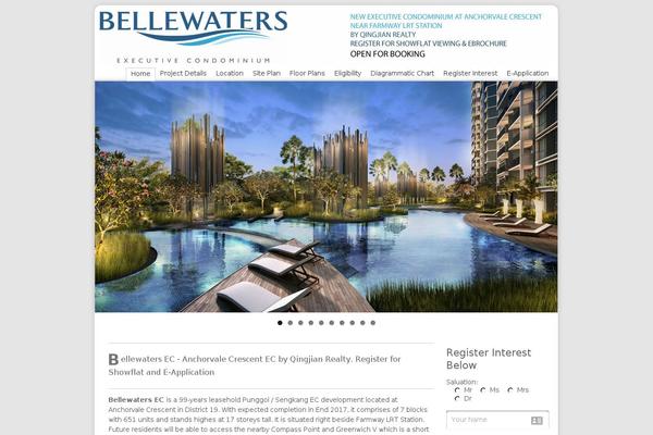 Pathfinder theme site design template sample