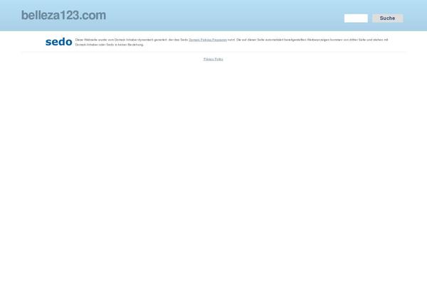 belleza123.com site used Belleza
