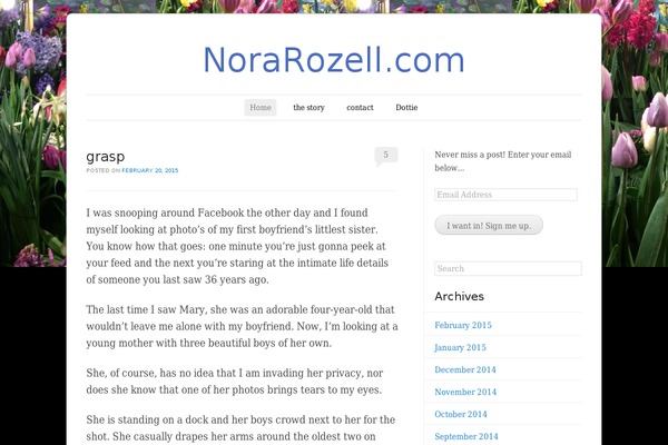 Forever theme site design template sample