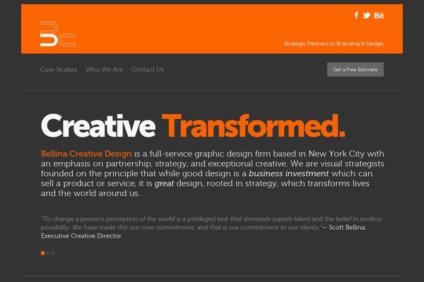 bellinacreative.com site used Scott
