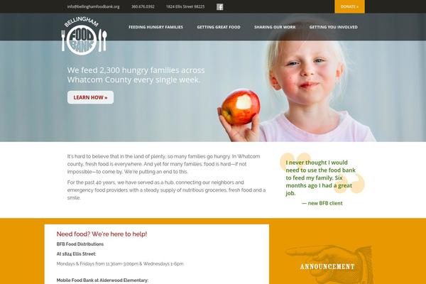 bellinghamfoodbank.org site used Bfb