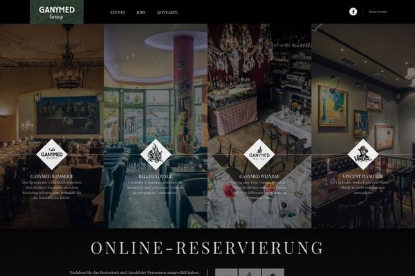 Montmartre theme site design template sample
