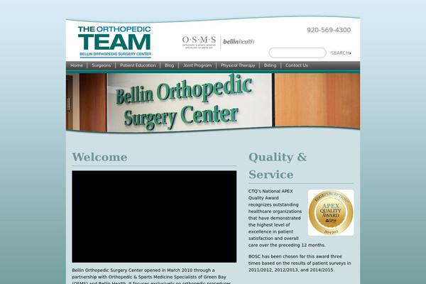 BlankSlate theme site design template sample