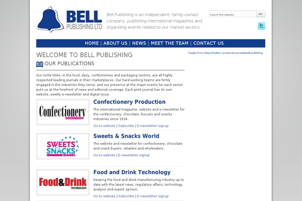 bellpublishing.com site used Bell