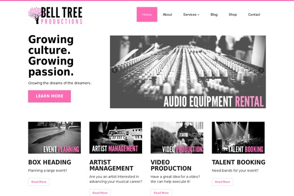 discover theme site design template sample