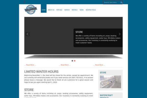 Small Business theme site design template sample