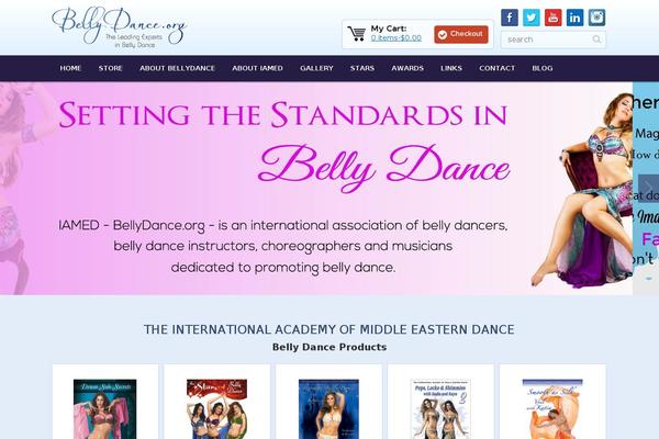 bellydance.org site used Bellydance