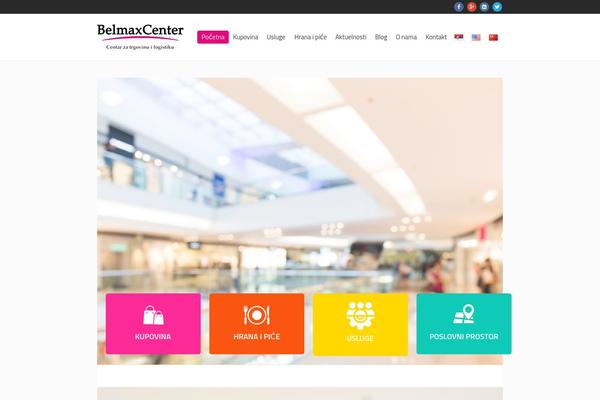 Mall theme site design template sample