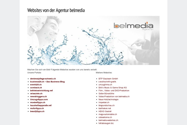 BigFeature theme site design template sample