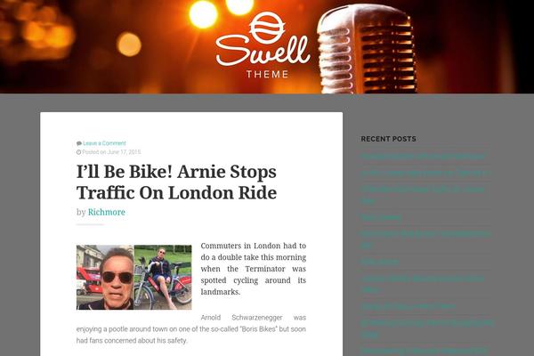 Swell Lite theme site design template sample
