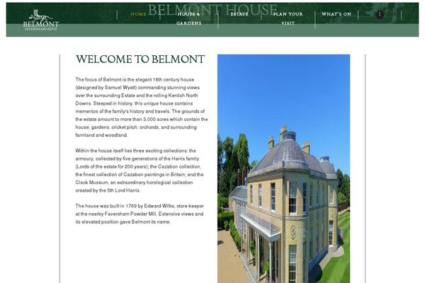 Site using WPFront Scroll Top plugin