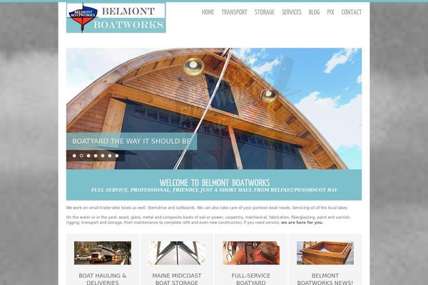 Zig Zag theme site design template sample