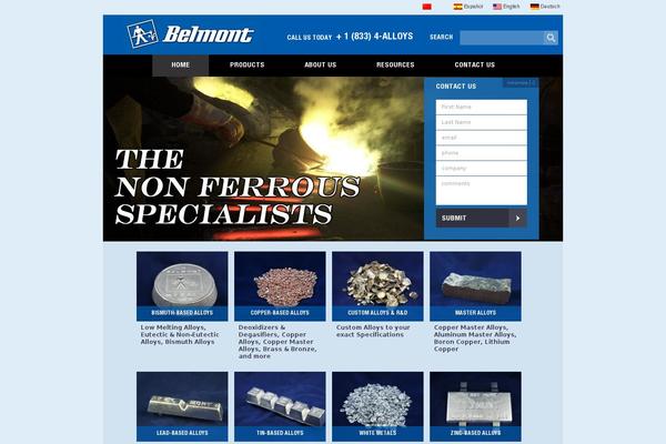 belmontmetals.com site used Maxcanvas