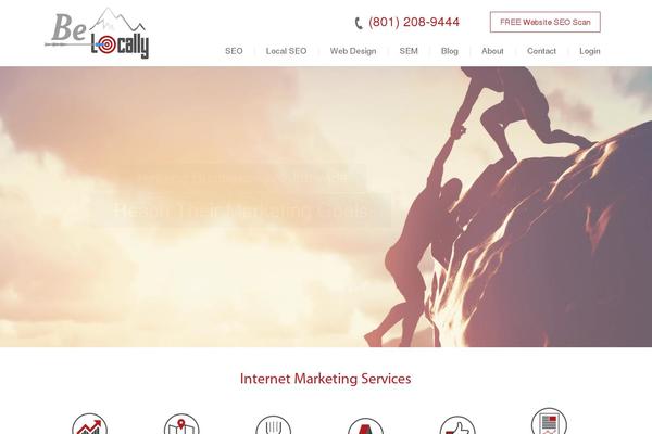 Site using Feature A Page Widget plugin