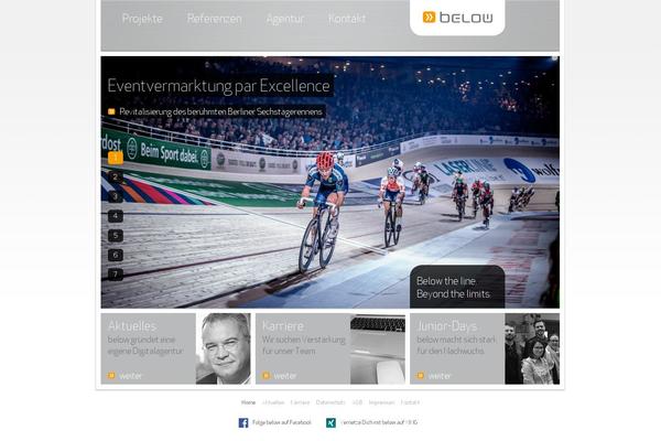 Site using WPFront Scroll Top plugin