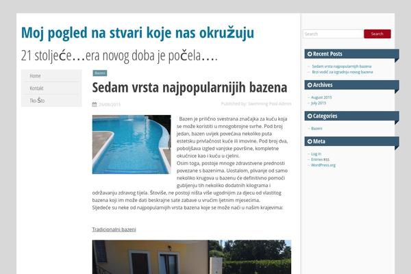 SmartAdapt theme site design template sample