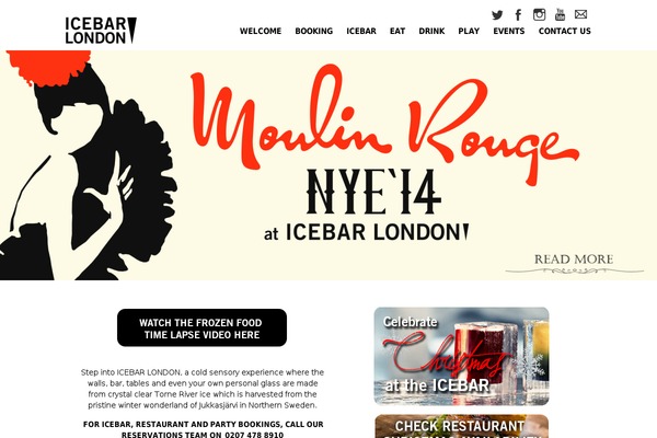 belowzerolondon.com site used Elegantia Theme